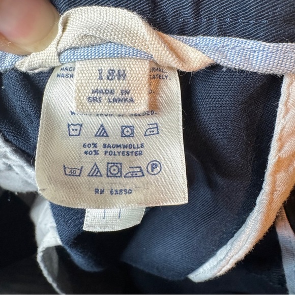 Lands End Boys Navy Shorts Uniform - Picture 4 of 5